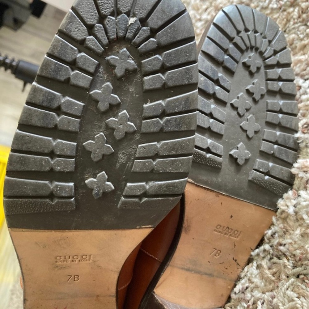 Gucci Equestrian Riding Boots 👢! Absolutely Gorgeous Boots 👢…. Size 7B 🌹 - Picture 5 of 14